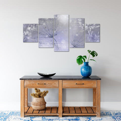 Wandbilder Wohnzimmer XXL Pusteblume Moderne Bild Gräser
